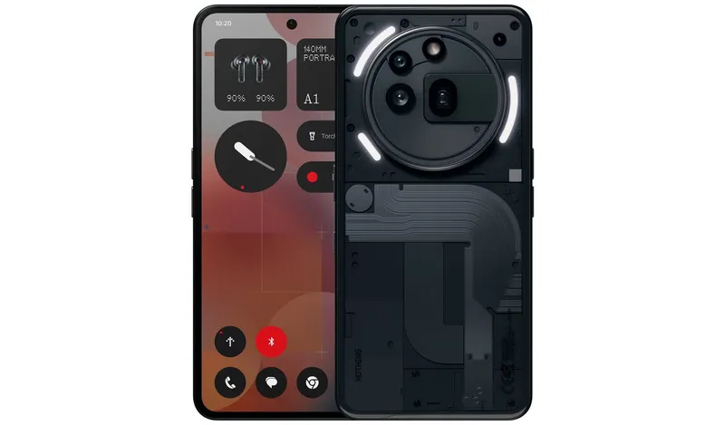SIM Free Nothing Phone (3a) Pro 5G 256GB AI Phone - Black