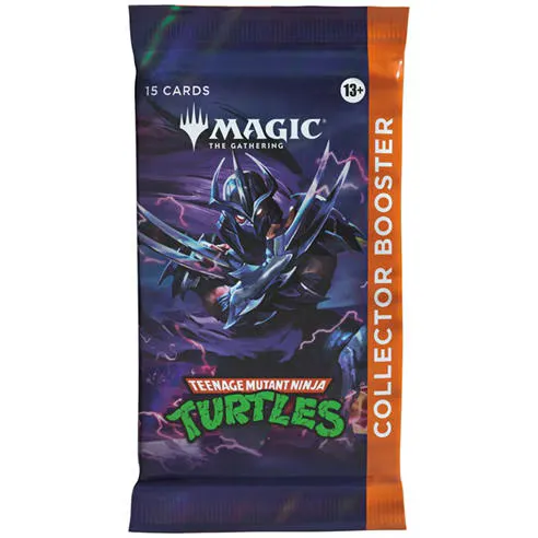 Magic the Gathering MTG Magic: The Gathering (MTG): Teenage Mutant Ninja Turtles Collector Booster Pack