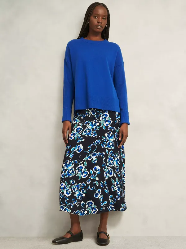 Hobbs Kiara Skirt, Navy/Multi