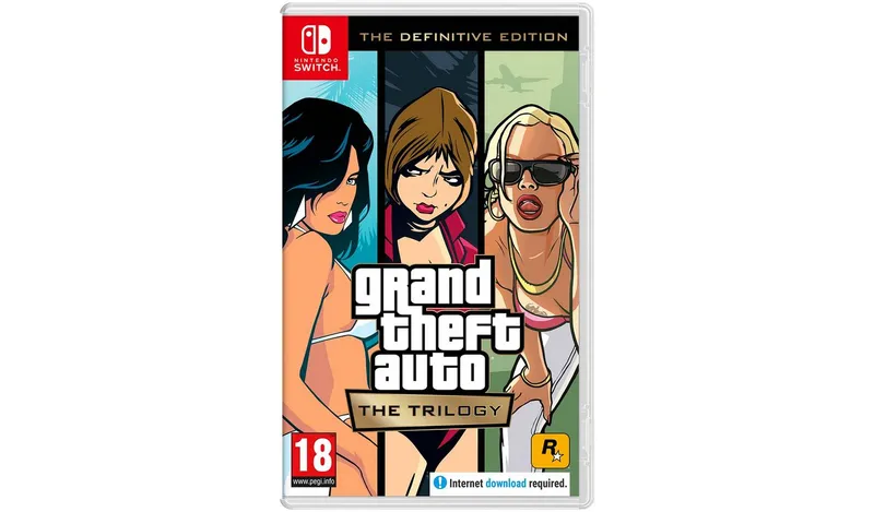 GTA: The Trilogy - The Definitive Edition Switch Game