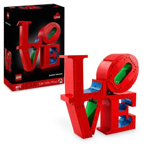 LEGO Art LOVE Home Decor Set for Adults 31214