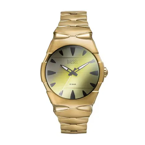 Diesel D-Sruptor Three-Hand Stainless Steel Watch