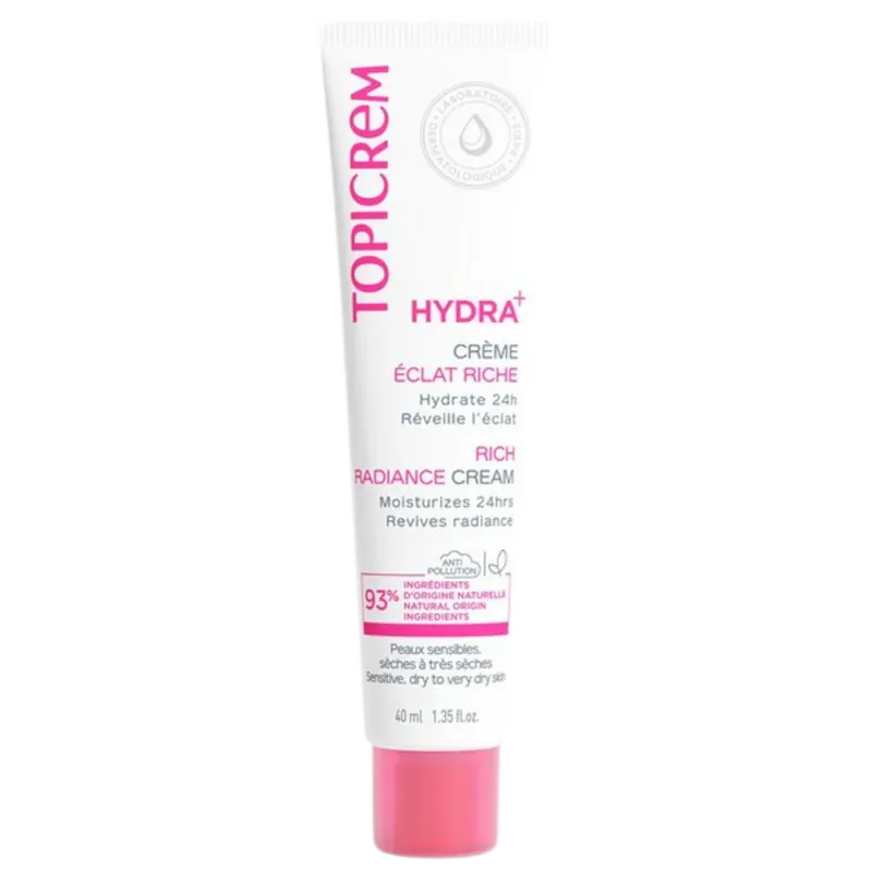 Topicrem Hydra+ Rich Moisturising Radiance Cream
