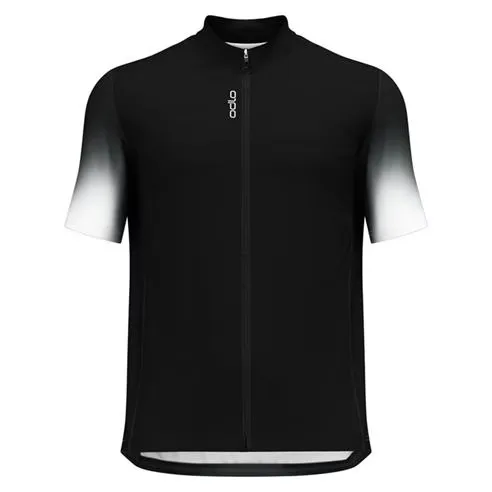 Odlo Men's Ess Print Short-Sleeve Cycling Jersey