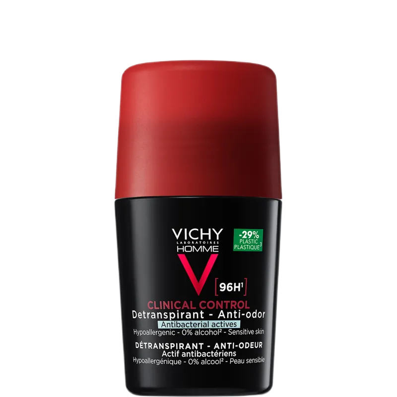 Vichy Homme 96hr Clinical Control Detranspirant Deodorant