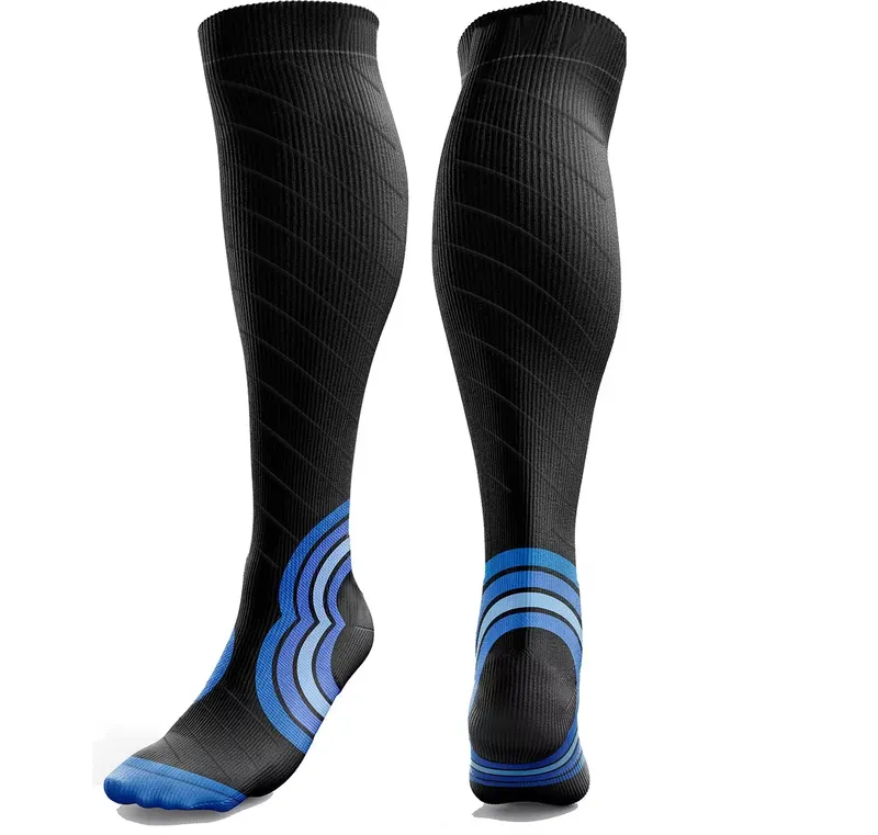 AZENGEAR Calf Support Compression Socks for Women, Men, Running, Travel