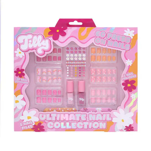Q-KI Women's Tilly Stick Nails Christmas Cosmetic Set