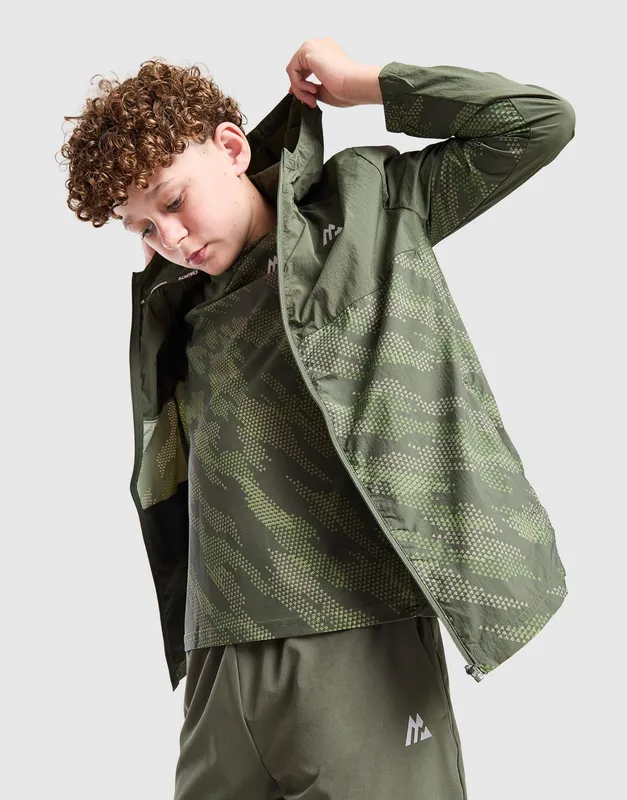 MONTIREX Thera Camo All Over Print Windbreaker Junior