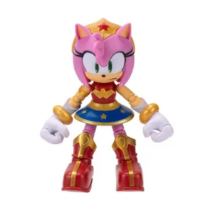 Sonic The Hedgehog Amy as DC Comics Wonder Woman 5" Figure