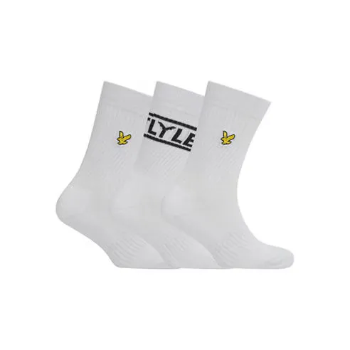Lyle and Scott 3-Pack Logo Socks
