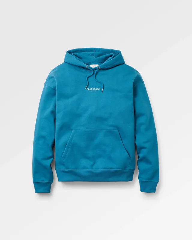 Passenger Clothing Passenger Relaxed Fit Hoodie - Tidal Blue