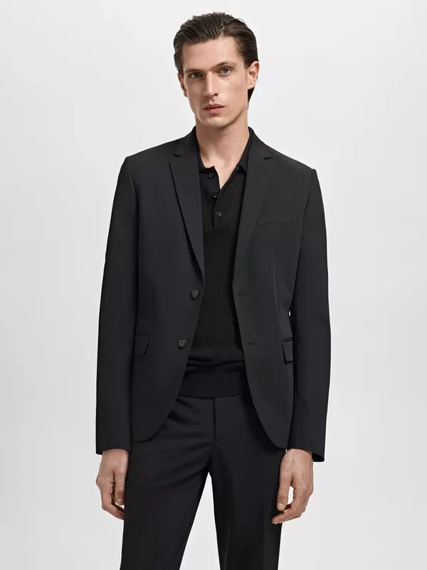 Mango Paris Super Slim Fit Blazer