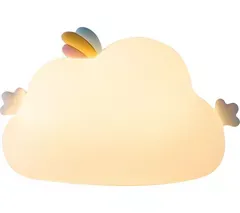 GROOV-E Cuties Olly Cloud Kids Multicolour Night Light - USB Rechargeable