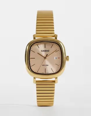 LTP-B166G-9AVEF stainless steel analogue watch in gold