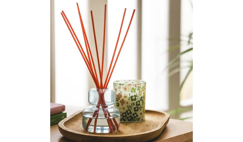Habitat x Scion 90ml Reed Diffuser - Mandarin & Violet