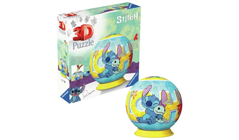 Ravensburger Pokémon Stitch 3D 72 Piece Jigsaw Puzzle