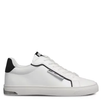 DKNY Womens Augustine Lace-Up Low-Top Trainers