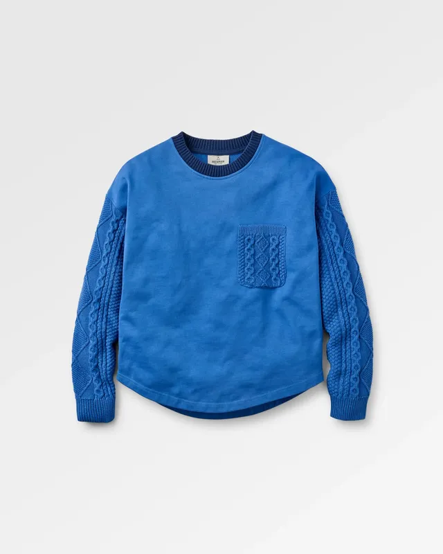 Passenger Clothing Aerial LS Knit Top - Electric Blue
