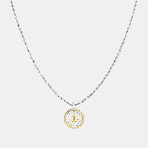 Tommy Hilfiger Men’s Nautical Stainless Steel Necklace