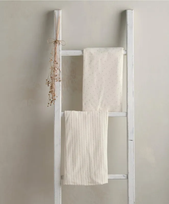 Mamas & Papas 2 Pack Lua Bedside Crib Sheets - Oatmeal