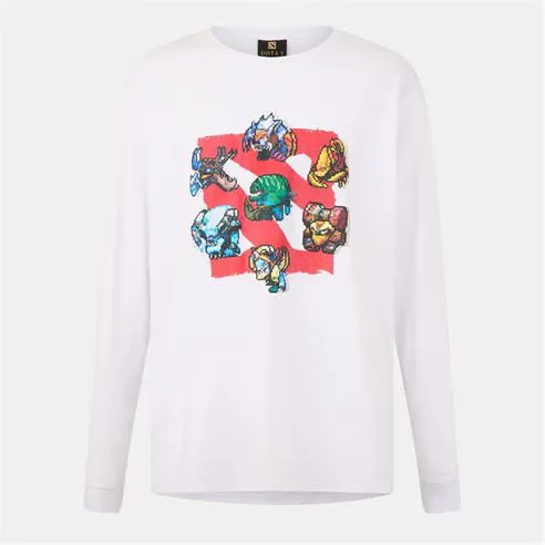 GAME DOTA PIXEL Long-Sleeve T-Shirt