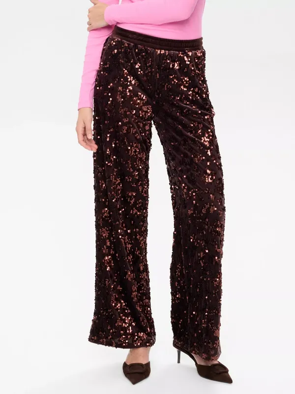 Numph Nukimsi Straight Tailored Trousers
