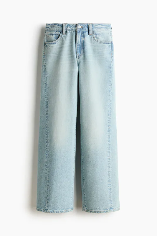Wide High Waist Jeans