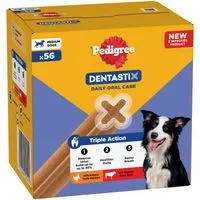 Pedigree Dentastix Daily Dental Sticks for Medium Dogs (10 - 25 kg)