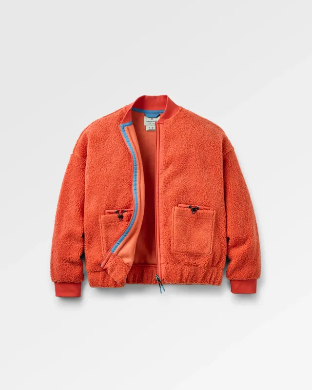 Passenger Clothing Lucia Sherpa Fleece - Chilli