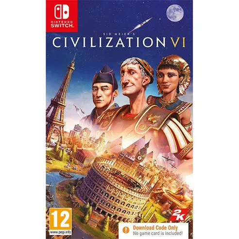 2K Sid Meier's Civilization VI (code in box)