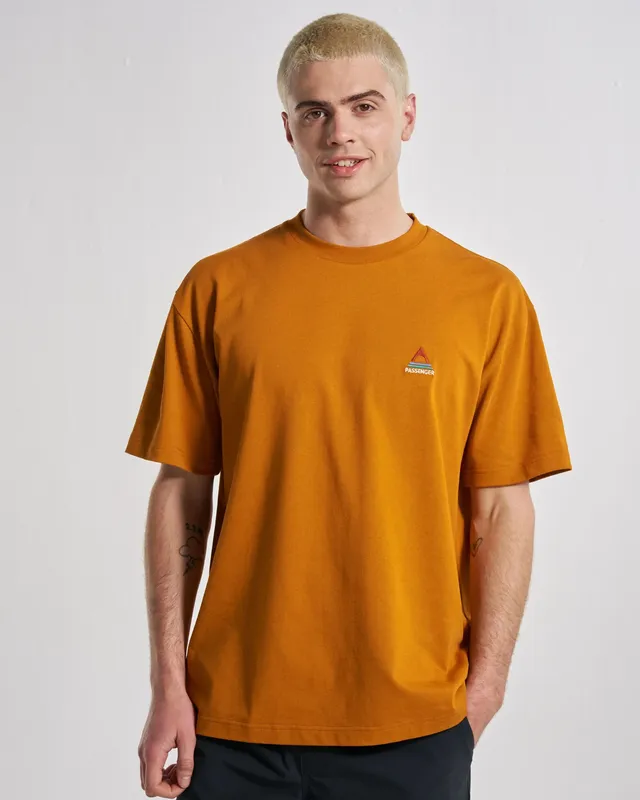 Passenger Clothing Vita Relaxed Fit T-Shirt - Retro Orange