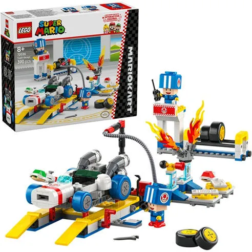 LEGO Super Mario: Mario Kart 72035 – Toad’s Garage