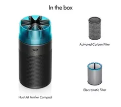 DYSON HushJet HJ10 Compact Air Purifier - Black & Teal