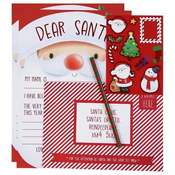 North Pole Kids' Letter to Santa Novelty Gift