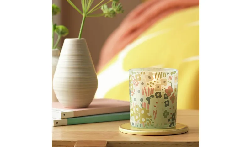 Habitat x Scion Glass Candle - Hyacinth & White Birch