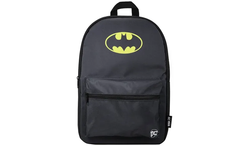 Warner Brothers New 7 Batman Backpack - Black