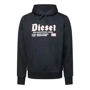 Diesel Men's Over The Head Hoodie