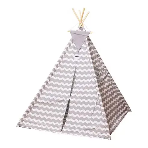 Tooky Toy Wooden Teepee Play Tent