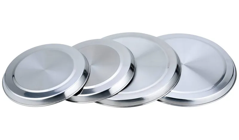 Argos Home Set of 4 Stainless Steel Hob Covers