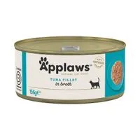 Applaws Adult Cat Cans Tuna/Fish in Broth 156g
