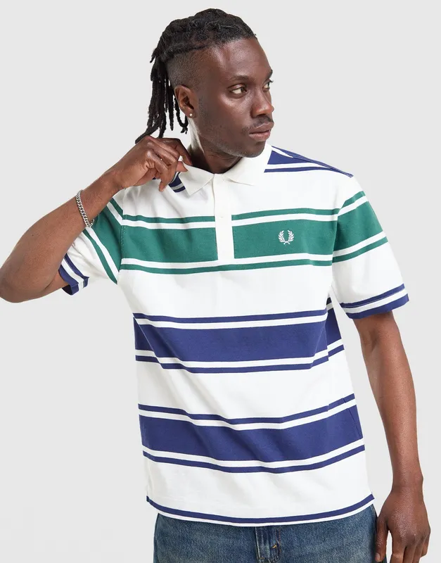 Fred Perry Striped Polo Shirt