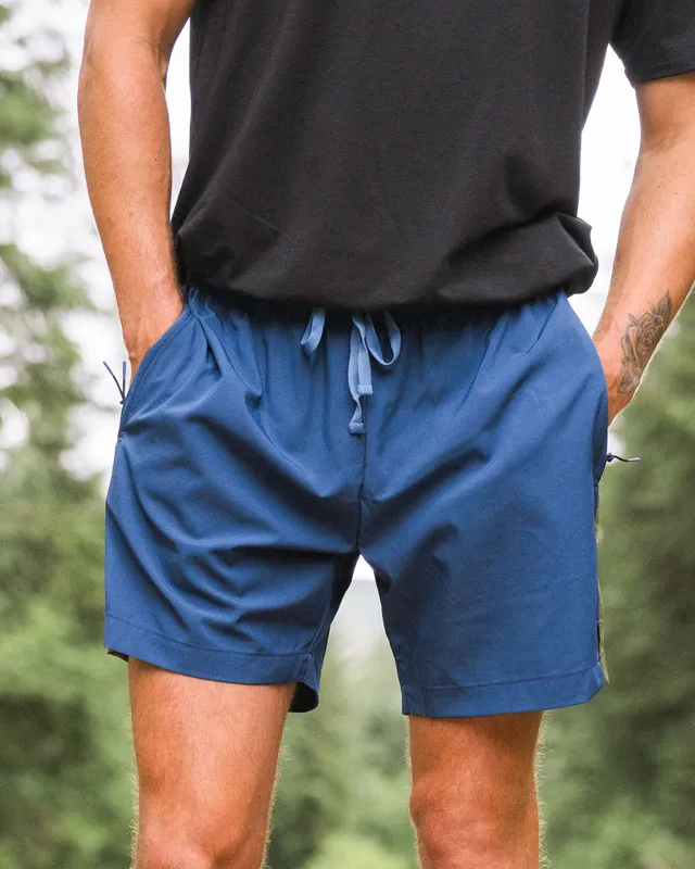 Passenger Clothing Swift Trail Short 7" - Dark Denim