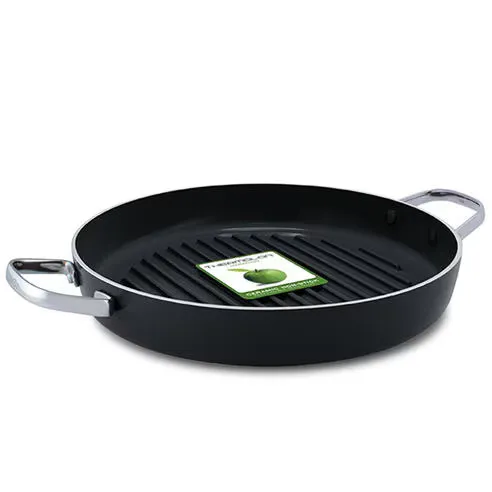 GreenPan Round Ceramic Non-Stick Diamond Reinforced Stainless Steel Griddle