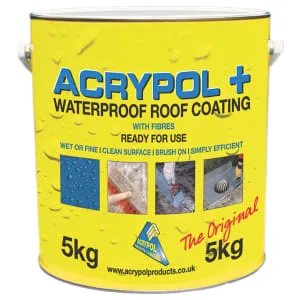 Acrypol+ Grey Waterproof Roof Coating - 5kg