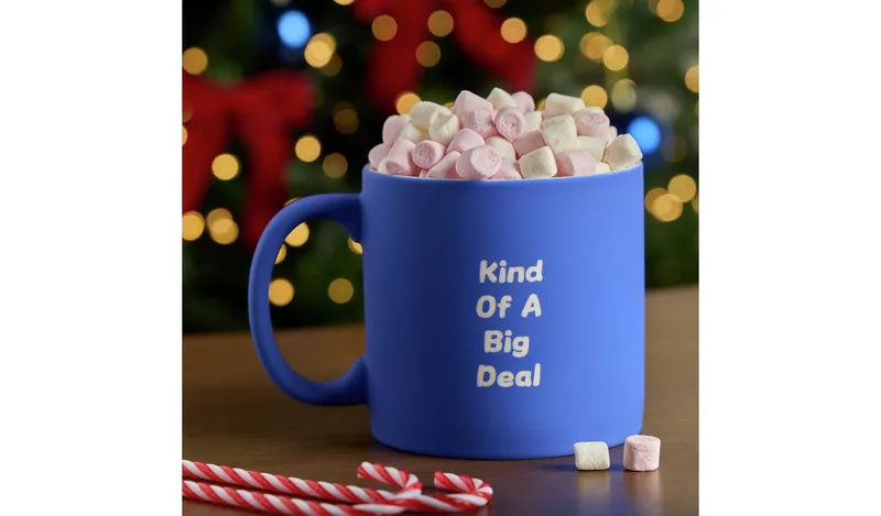 Argos Home Kind of a Big Deal Mug - Blue
