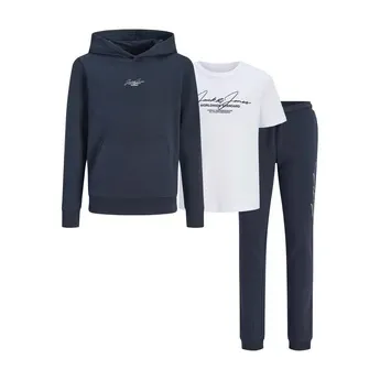 Jack and Jones Kids' Caleb Triple Set Fleece Tracksuit