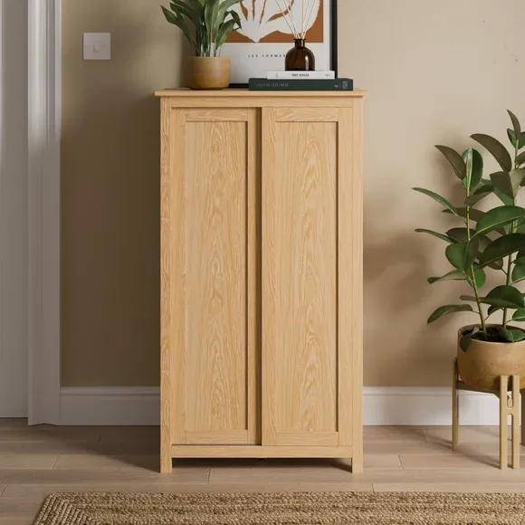 Eloise Sliding Shoe Storage Cabinet
