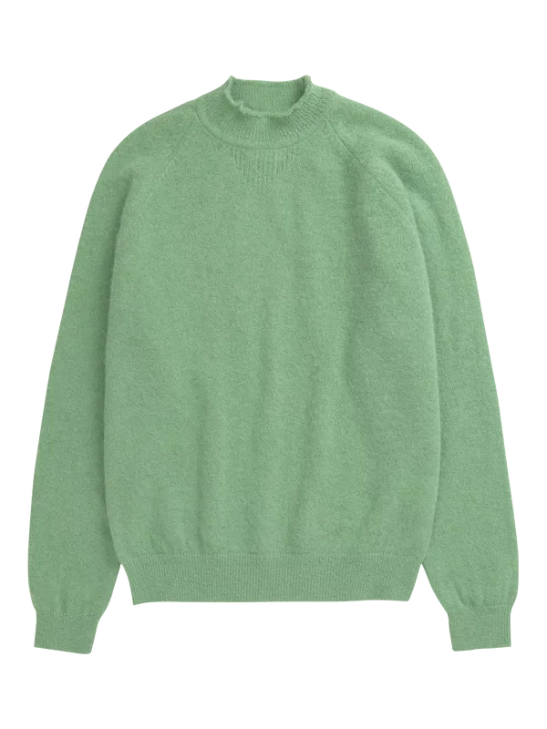 Norse Projects Alpaca Wool Blend Sweater, Peapod