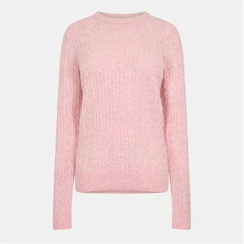 Jack Wills Jack Tinsbury Merino Wool Blend Cable Knitted Jumper Women
