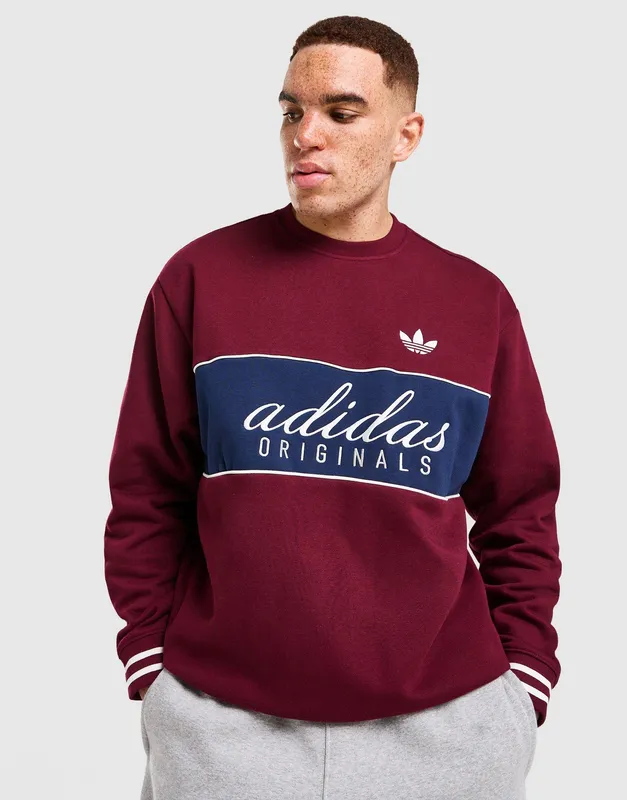 adidas Originals Colour Block Crew Sweatshirt